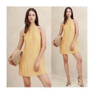 Banana Republic Pleated Mini Dress